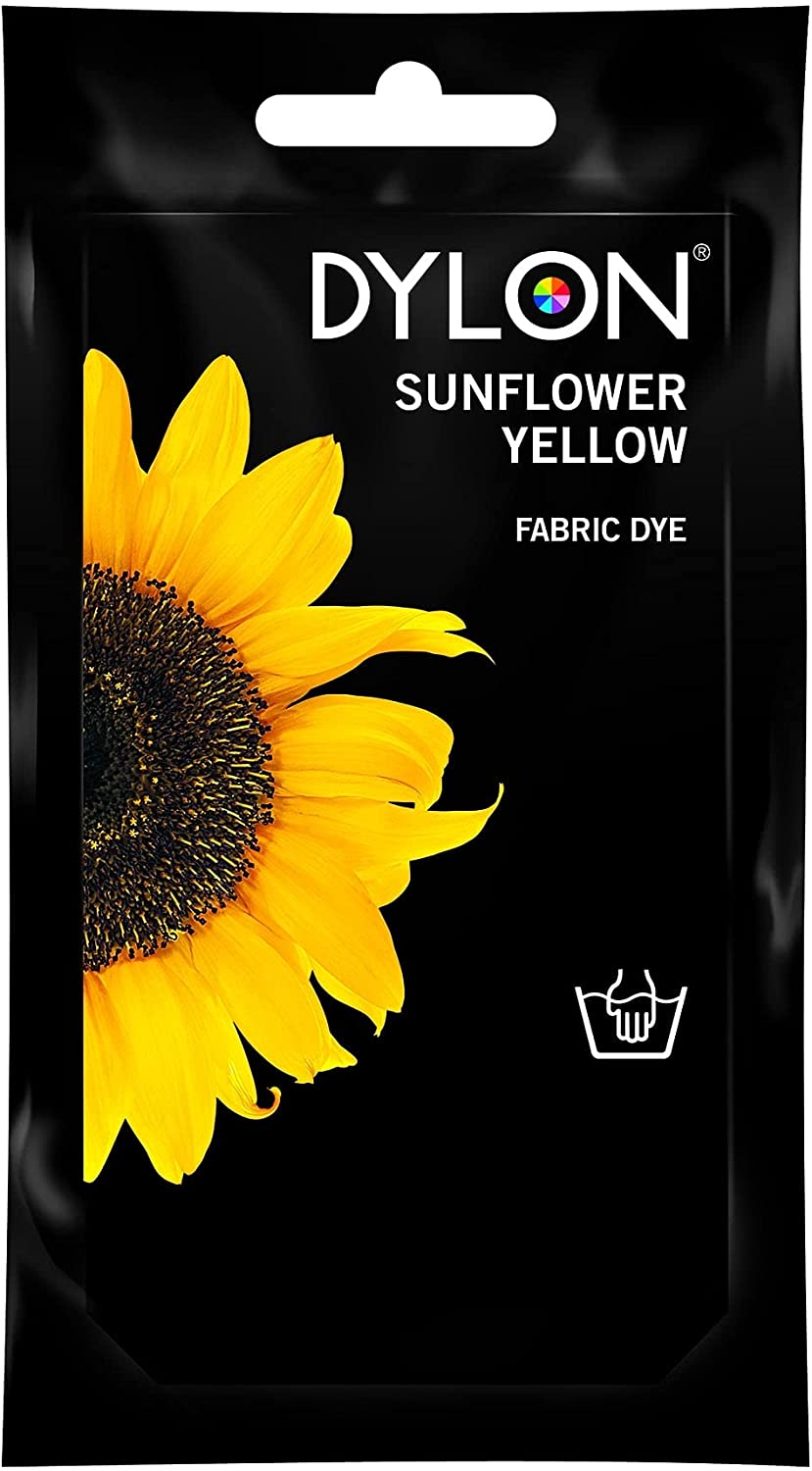 Dylon Fabric Dye Sunflower Yellow 250g