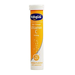 Valupak Vitamin C Orange Flav 20's