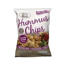 E Real Hummus Chips Tomato & Basil 45g