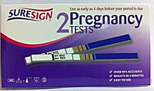 Suresign Pregnancy Tests 2s