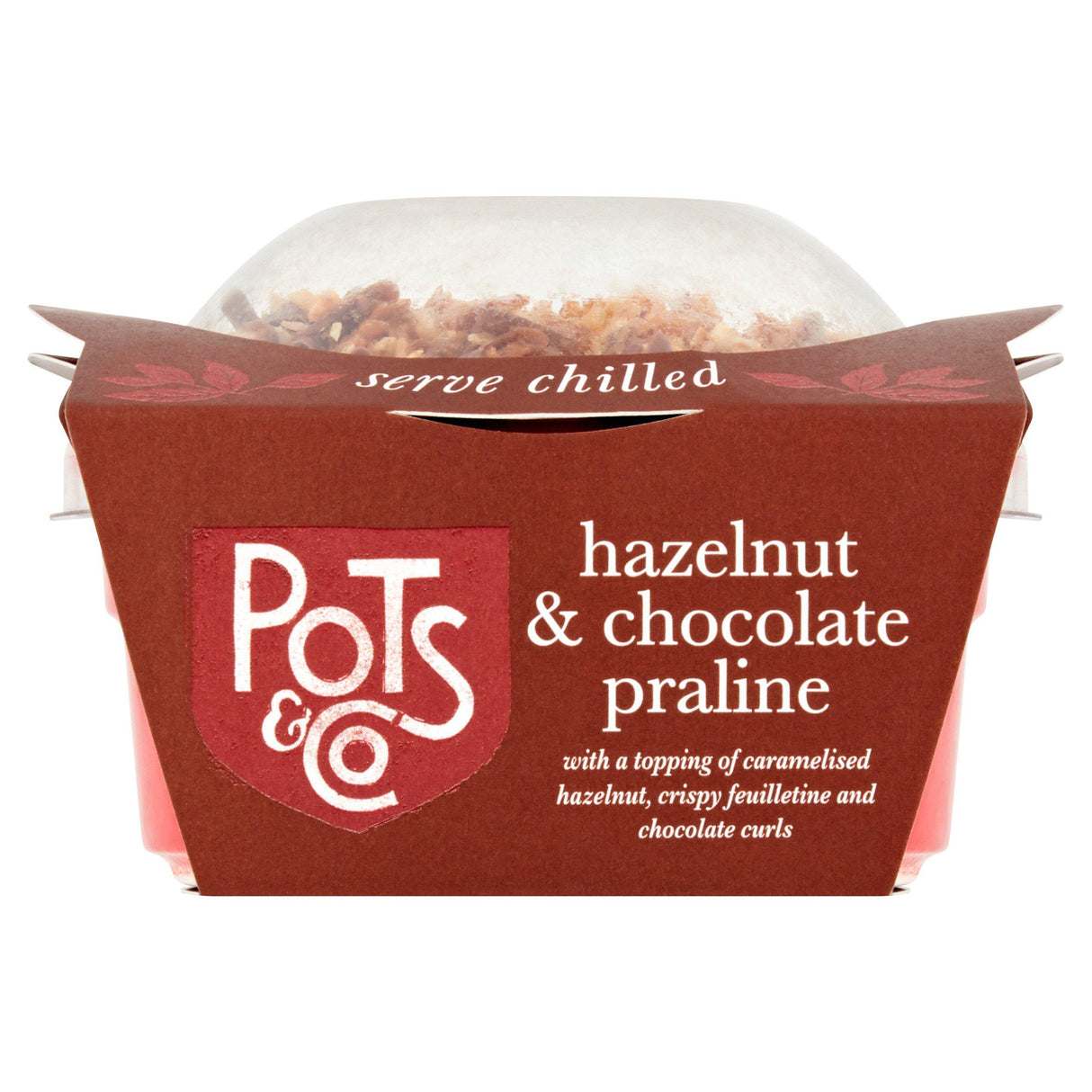 Pots Chocolate Hazelnut Praline 85g