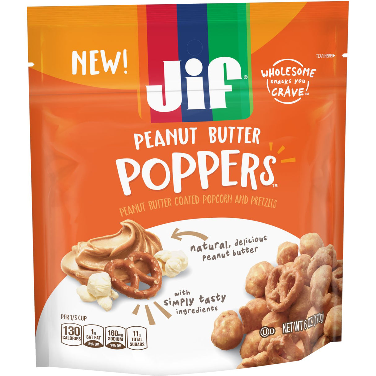Jif Peanut Butter Poppers 6oz