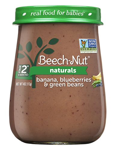 Beech Nut Banana Blueberry & Green Beans 4oz