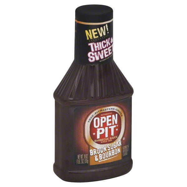 Open Pit Brown Sugar Bourbon BBQ Sauce 18oz