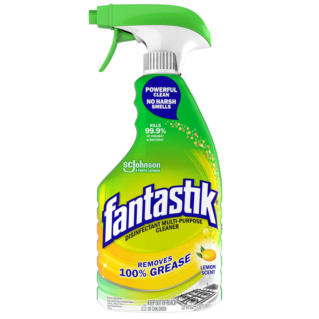 Fantastik Heavy Duty All-Purpose Cleaner Lemon 946ml