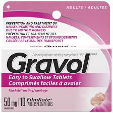 Gravol Tablets 10