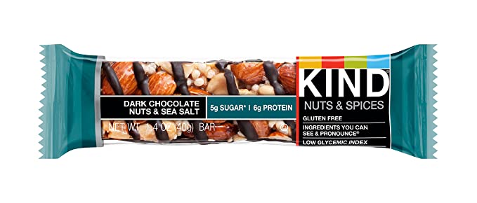Kind Dark Chocolate Nuts &Sea Salt 35g