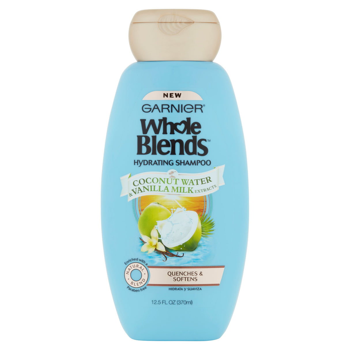 Garnier Whole Blends Coconut Water Shampoo 12.5oz