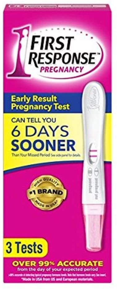 First Response Pregnancy Test