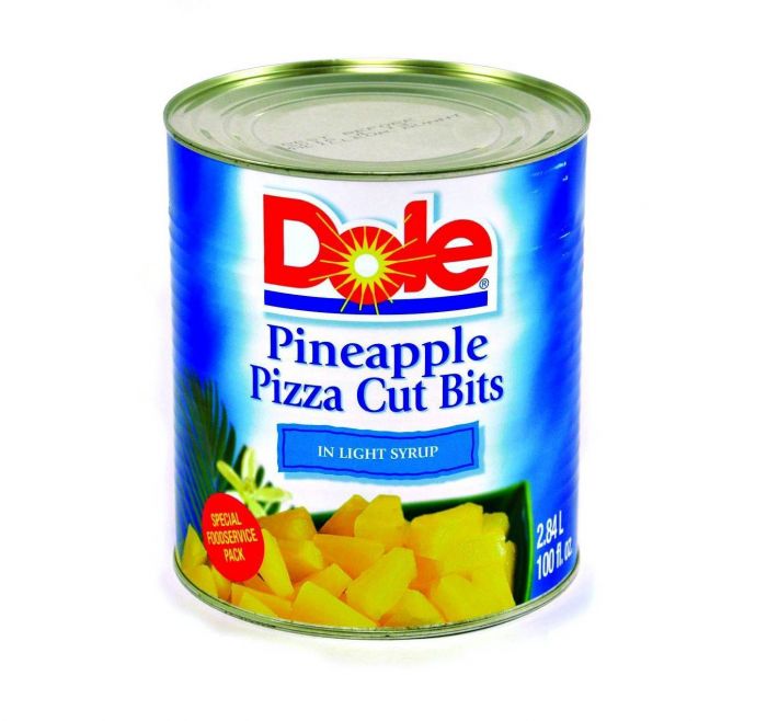 Dole Pineapple Pizza Cut Bits In Light Syrup 100oz