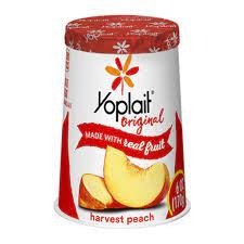 Yoplait Harvest Peach Yogurt 6oz