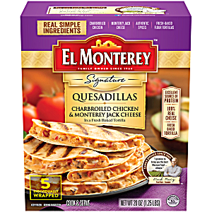 EL Monterey Quesadillas Chicken & Monterey Jack Cheese 20oz