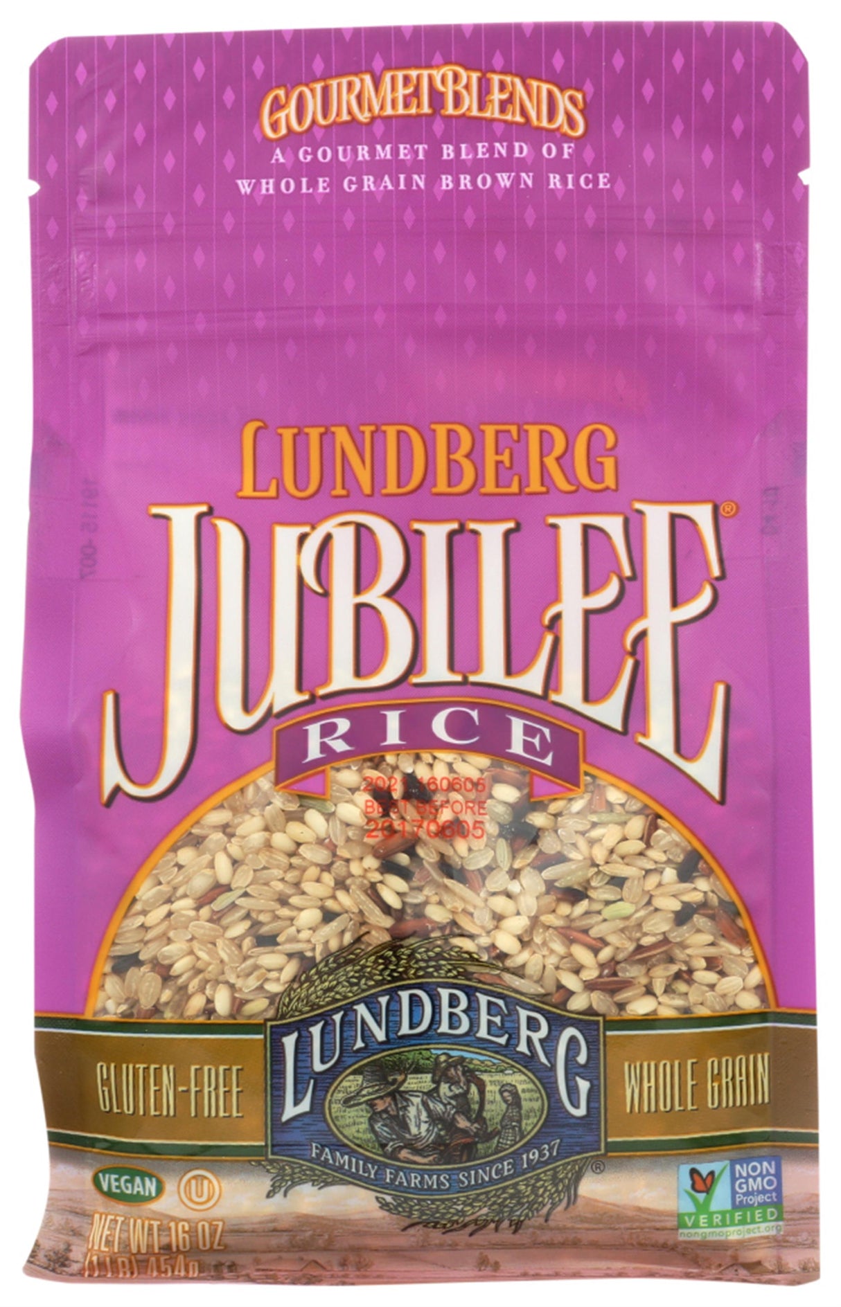 Lundberg Jubilee Rice Gluten Free 16oz