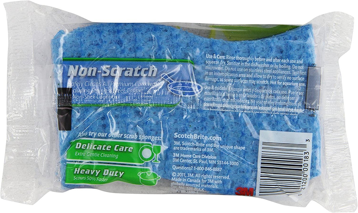 S.Brite Bathroom N.Scratch Sponge 1pk