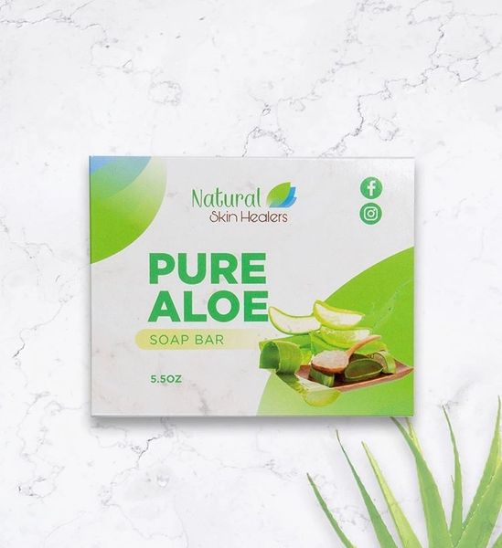 Natural Skin Healers Pure Aloe Soap 5.5oz