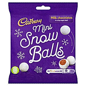 Cadbury Mini Snow Balls Chocolate 100g