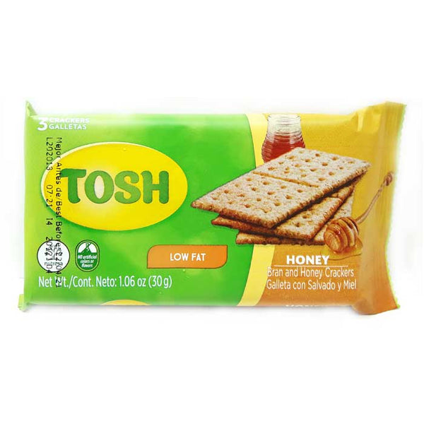 Tosh Bran Crackers w Honey 30g Aone Supermarkets