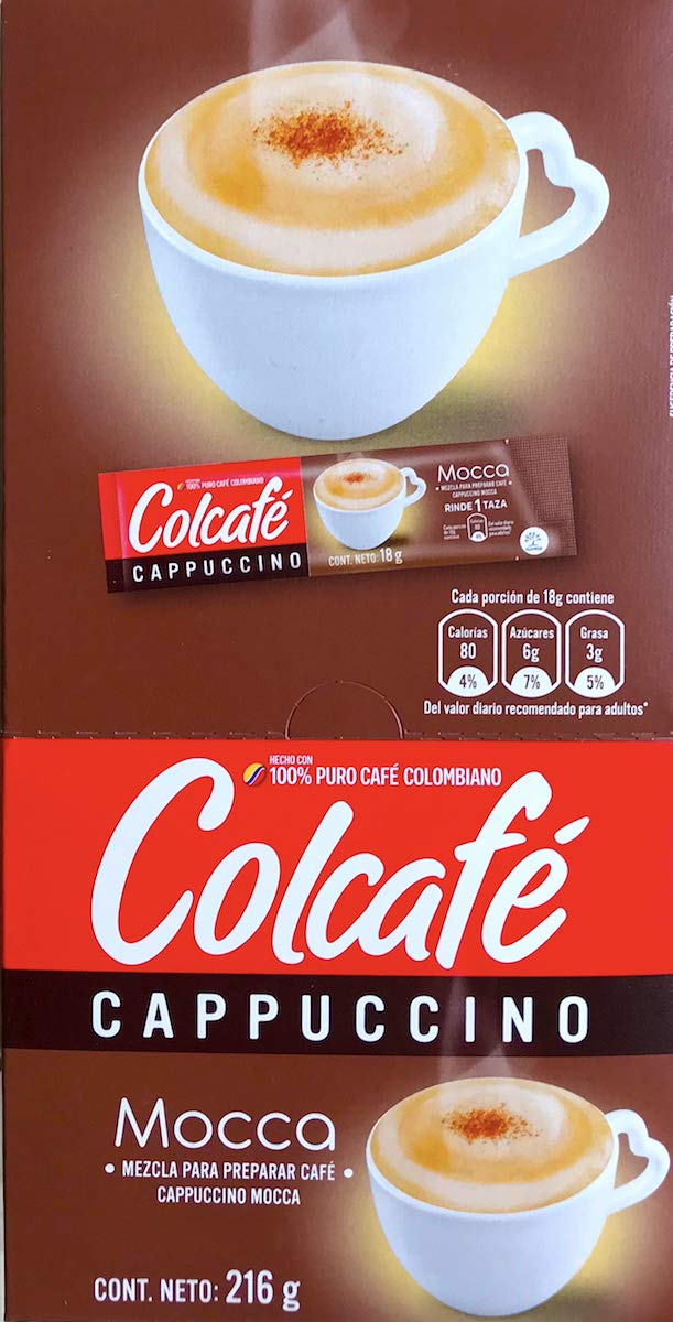 Colcafe Cappuccino Mocca 6s