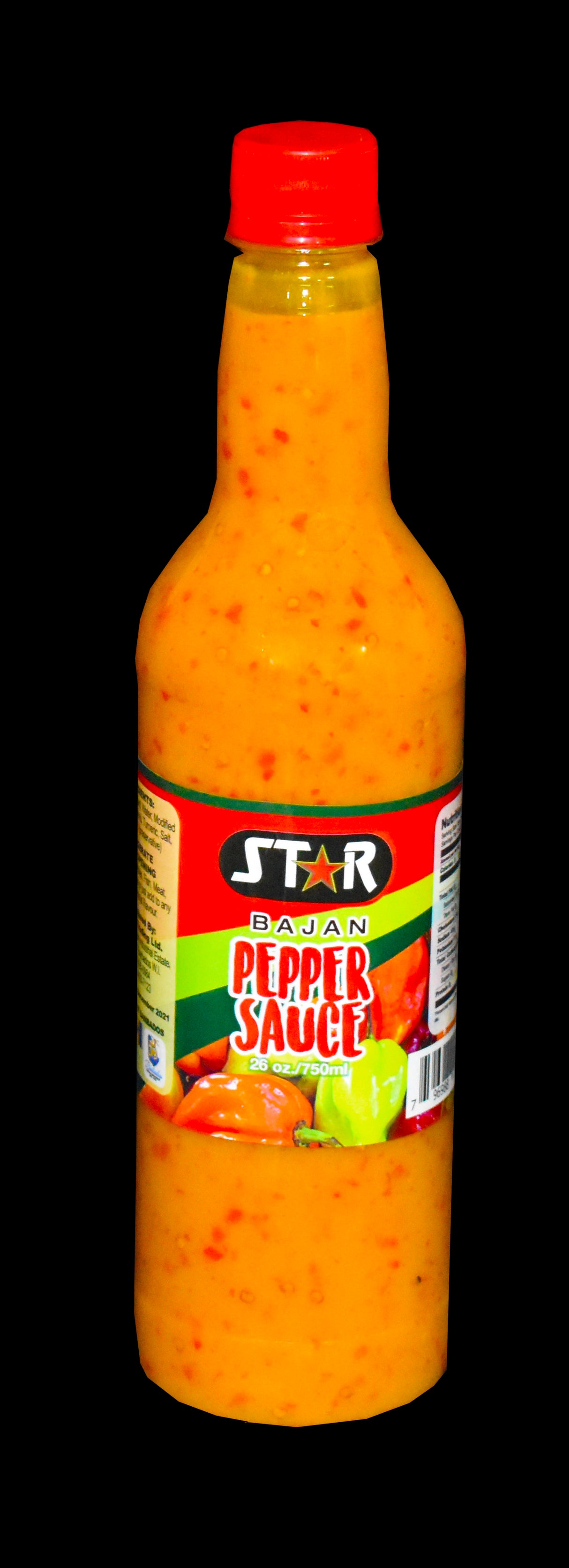 Star Bajan Pepper Sauce 750ml /26oz