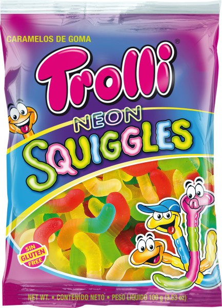 Trolli Neon Squiggles 100g