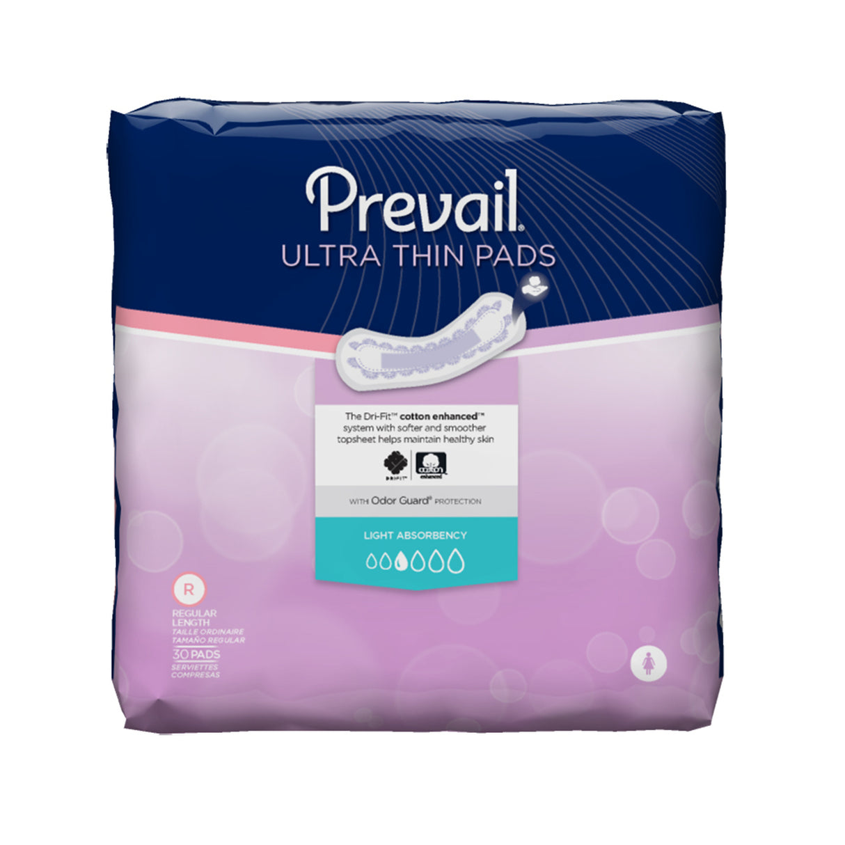 Prevail Light Bladder Control Pads 30s