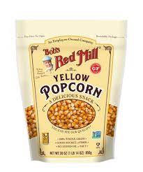 Bob Red Mill Yellow Popcorn Gluten Free 30oz