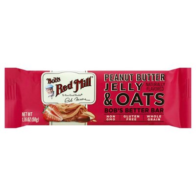 Bob Red Mills Peanut Butter Jelly & Oats Bar 50g