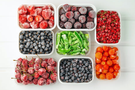 Frozen fruit and vegetables