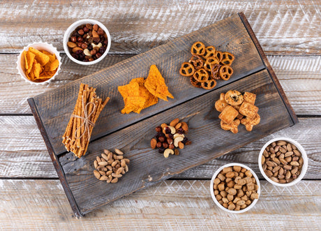 Snacks, Chips, Pretzels and Nuts