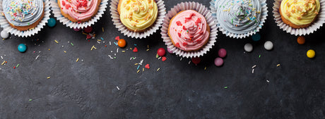 Sugar and Home baking; Cupcakes