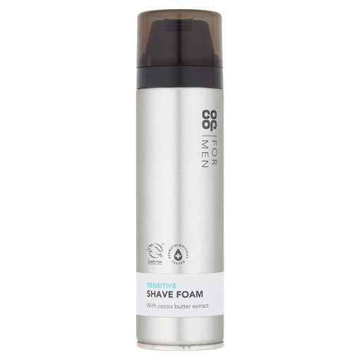 Co Op Shave Foam Sensitive  250ml