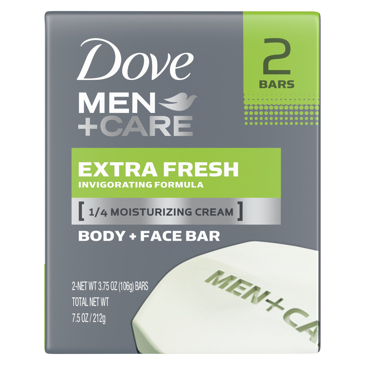 Dove Men Body & Face Extra Fresh 2s