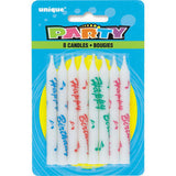 Unique Happy Birthday Candle 1pk