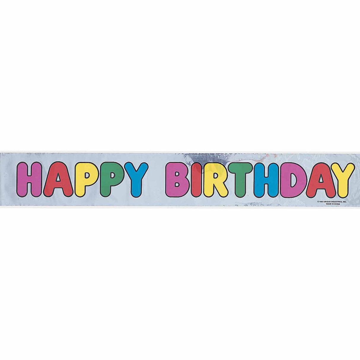 Unique Happy Birthday Banner