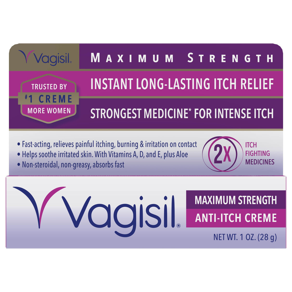 Vagisil Maximum Anti-Itch Creme 1oz