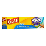 Glad Extra Wide Seal Freezer Bags 15s
