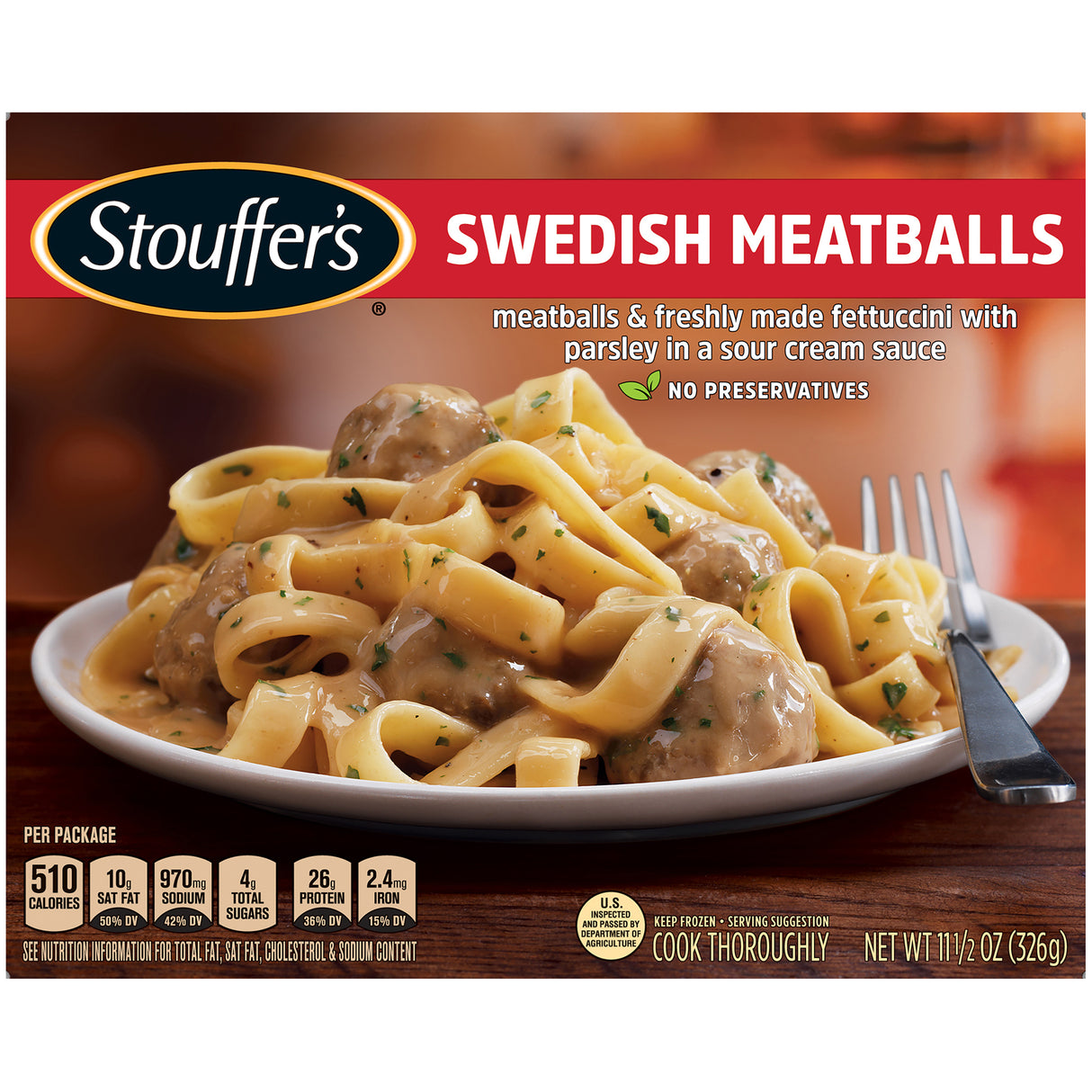 Stouffers Swedish Meatballs 11.5oz