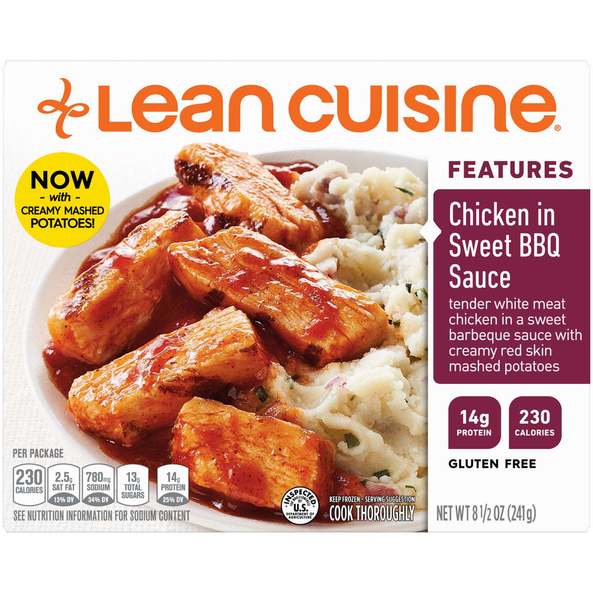 L C Chk In Sweet BBq Sauce 8.5oz