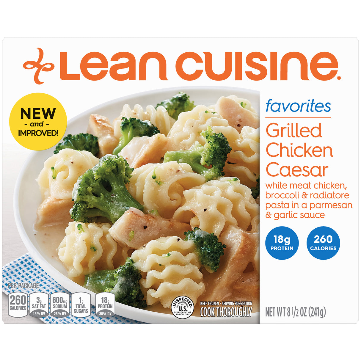 Lean Cuisine Grill Chicken Caesar 8.5oz