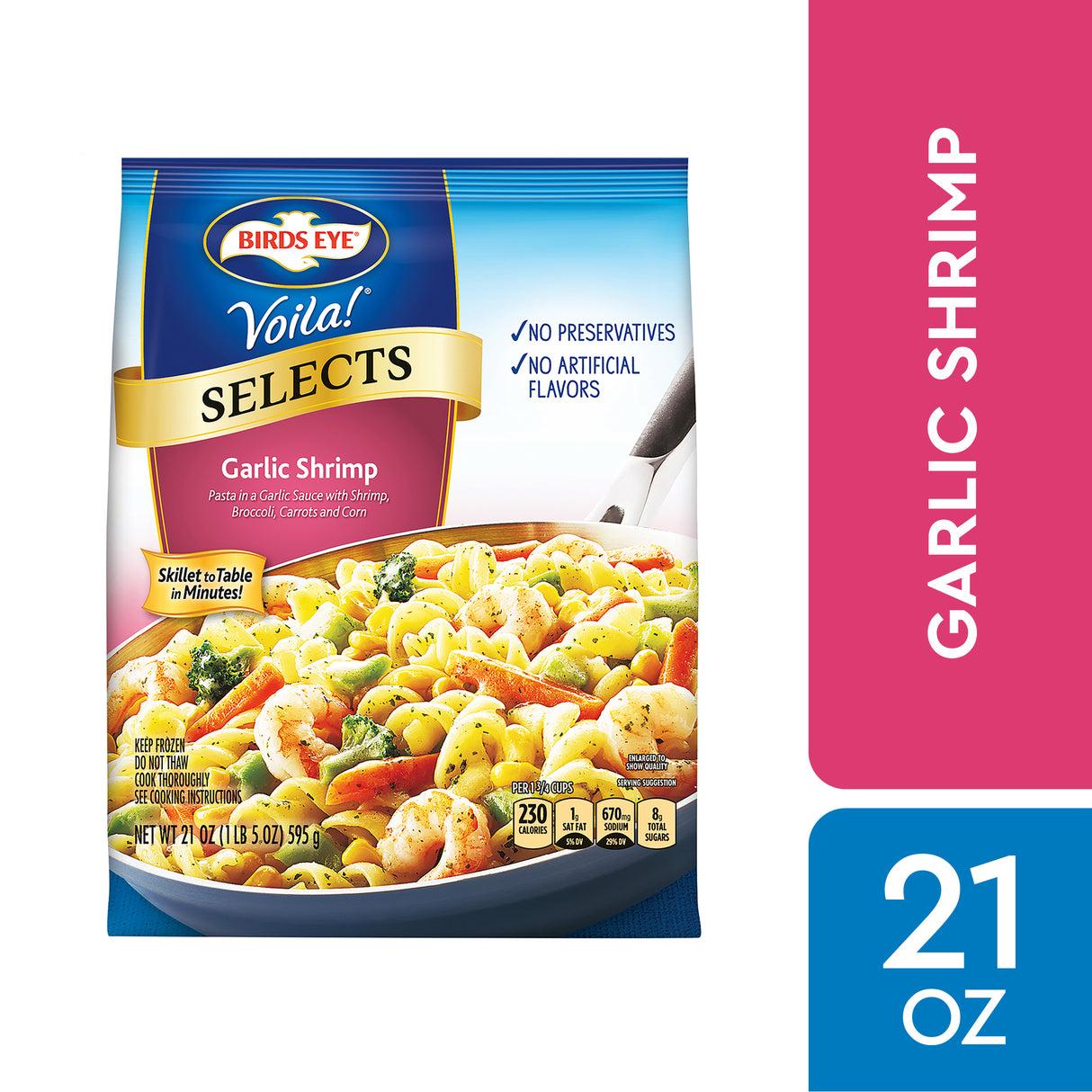 Bird Eye Garlic Shrimp 22oz