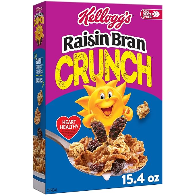 Kelloggs Raisin Bran Crunch 15.4oz