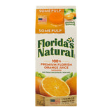 F Natural Orange Juice with Pulp 52oz