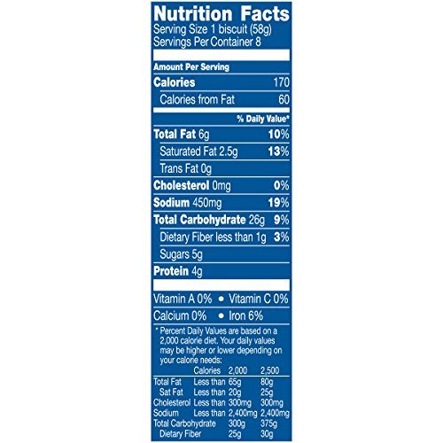 Pillsbury Grand Flaky But Biscuit 16.3oz