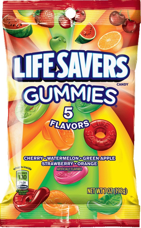 Lifesavers Gummies 5 Flavors 7oz