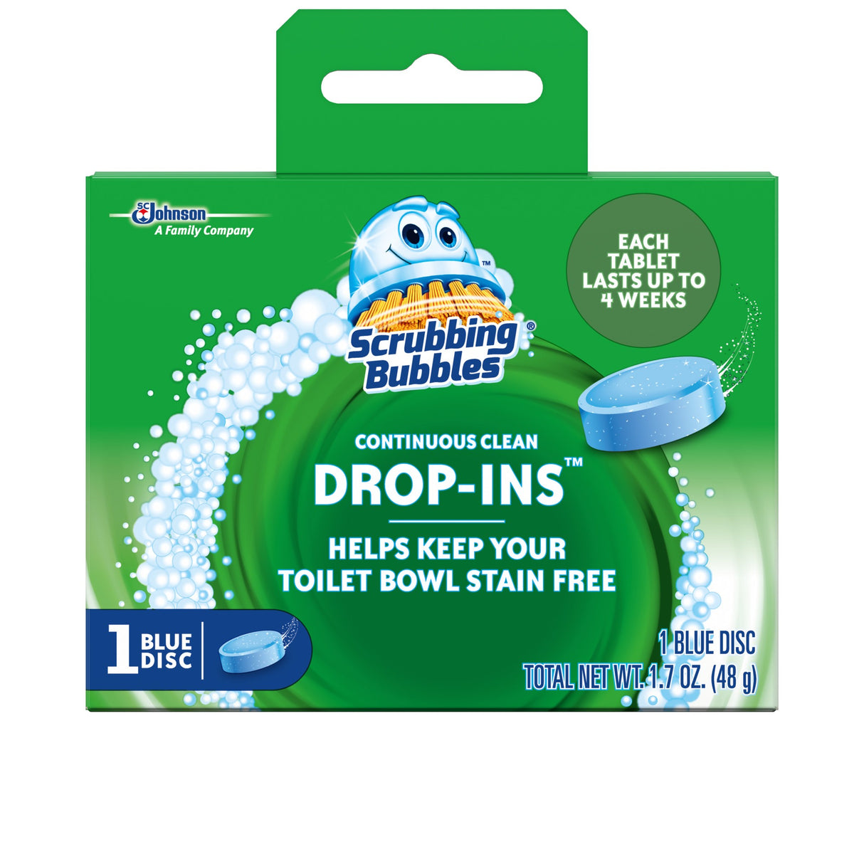 S Bubbles Vanish Drop-In Blue 1.7oz