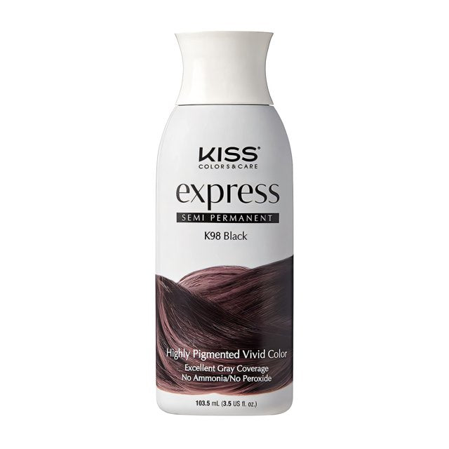 Kiss Express Black Hair Color 3.5oz