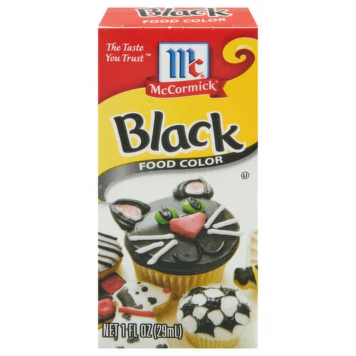 McCormick Black Food Coloring 29ml