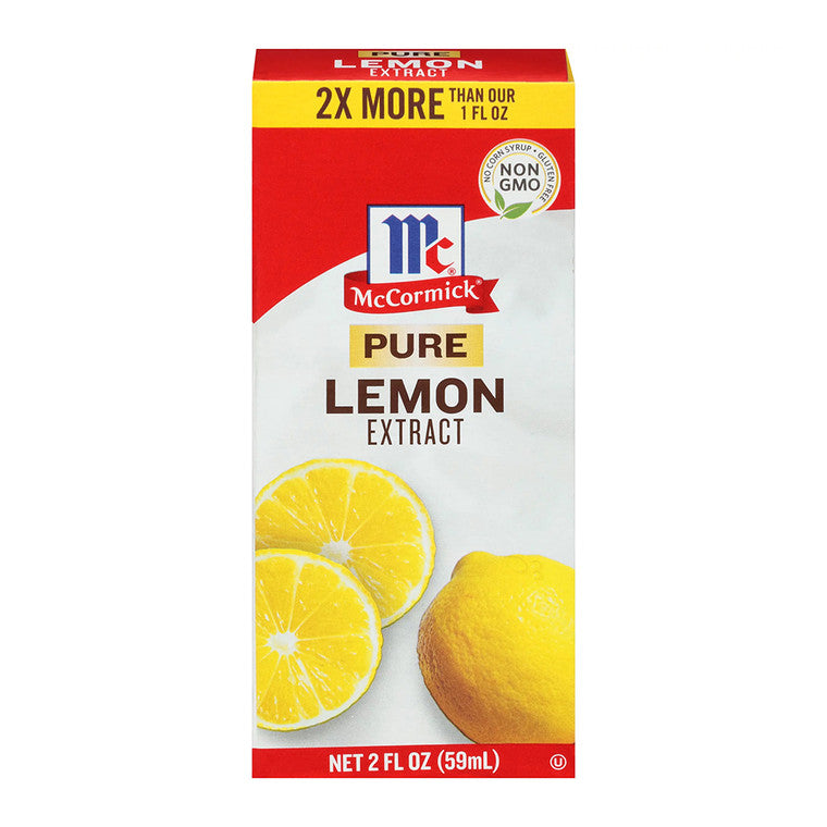 Mccormick Pure Lemon Extract 2oz
