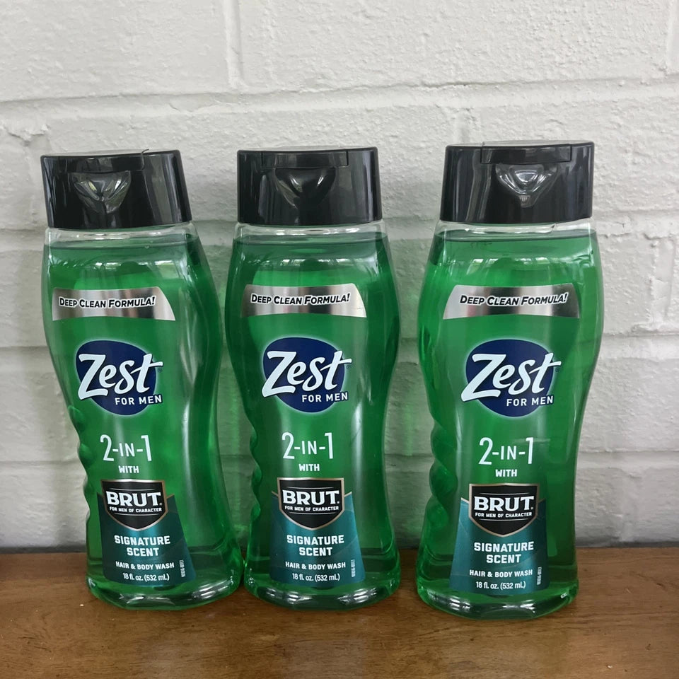 Zest Hair and Body For Men 18oz