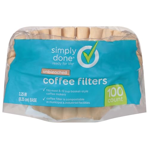 Simp. Done 8-12 Cup Coffee Filters 100ct